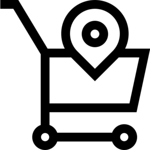 Icono de localizador de comercios
