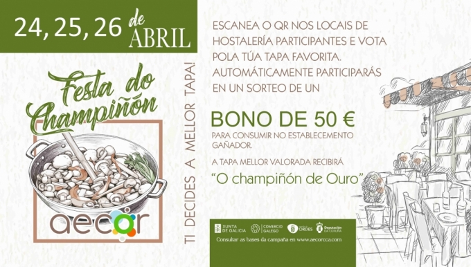 O CHAMPIÑÓN DE OURO 2026